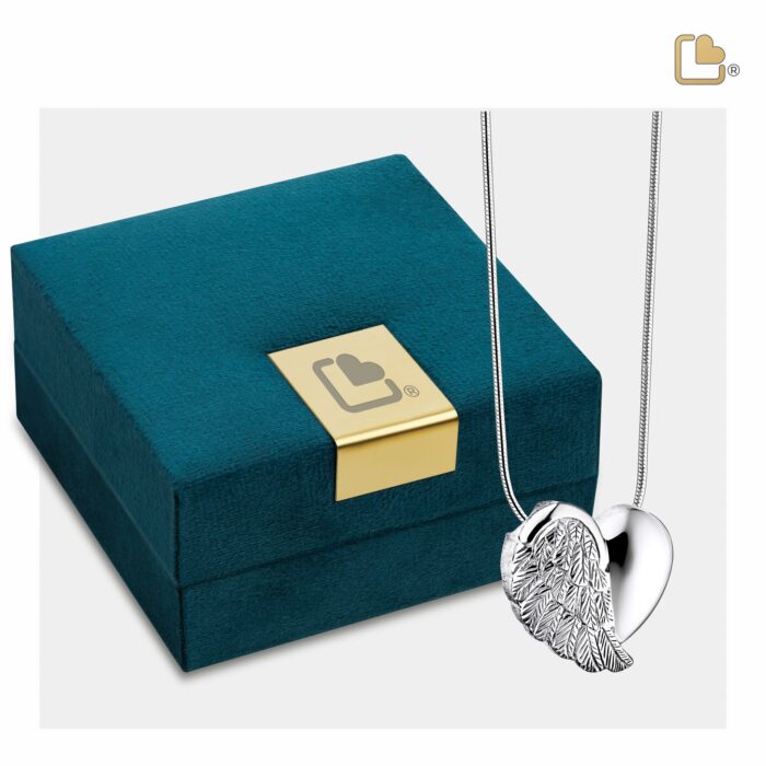 Urn - LoveWings Ashes Pendant - zilver