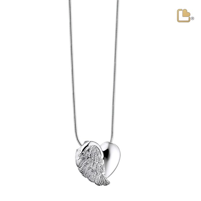 Urn - LoveWings Ashes Pendant - zilver