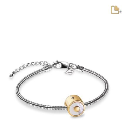 Urn - Mother Ashes Bead Vermeil - goud