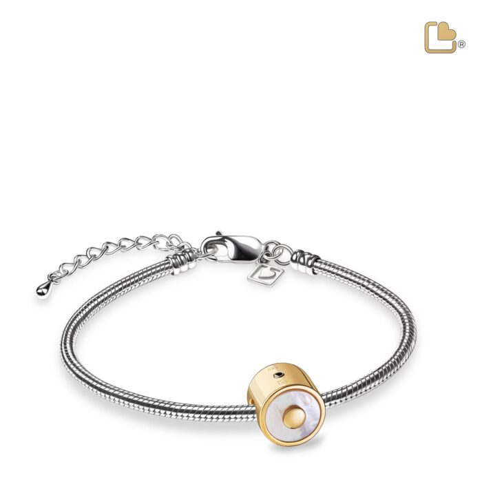 Urn - Mother Ashes Bead Vermeil - goud