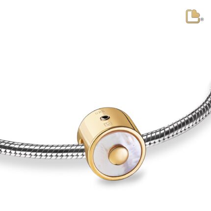 Urn - Mother Ashes Bead Vermeil - goud