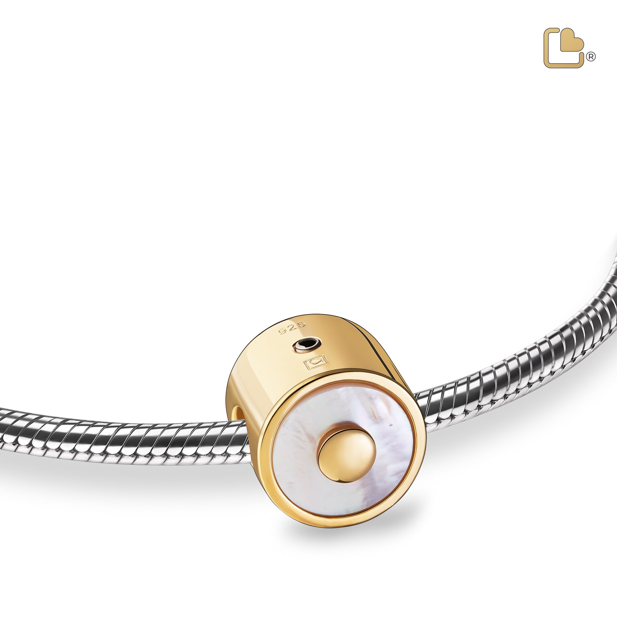 Urn - Mother Ashes Bead Vermeil - goud Urn - Mother Ashes Bead Vermeil - goud