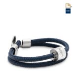 Urn - TB-BC12-XL Memento Bracelet (XL) Cord Ashes Bead - blauw