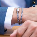 Urn - TB-BC6-XL Memento Bracelet (XL) Cord Ashes Bead Jeans