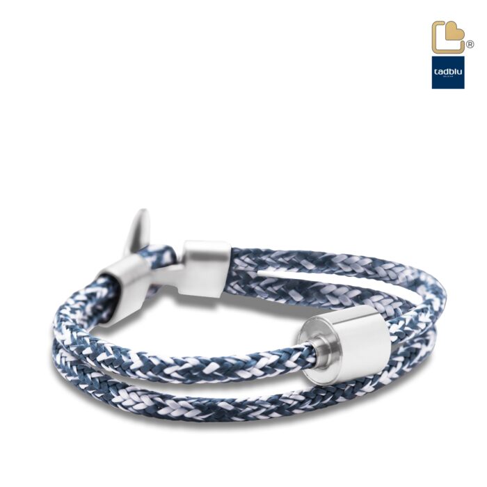Urn - TB-BC6-XL Memento Bracelet (XL) Cord Ashes Bead Jeans