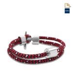 Urn - TB-BC9-XL Memento Bracelet (XL) Cord Ashes Bead Red-Black