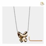Urn - Vlinder Ashes Pendant Vermeil - zilver