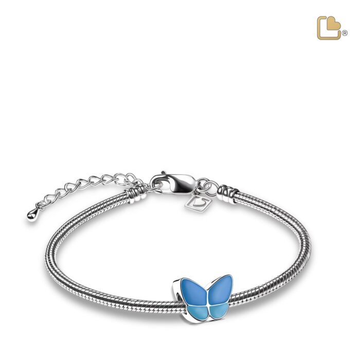 Urn - Wings of Hope Ashes Bead - blauw