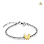 Urn - Wings of Hope Ashes Bead - geel