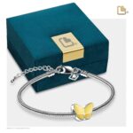 Urn - Wings of Hope Ashes Bead - geel