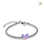 Urn - Wings of Hope Ashes Bead - paars