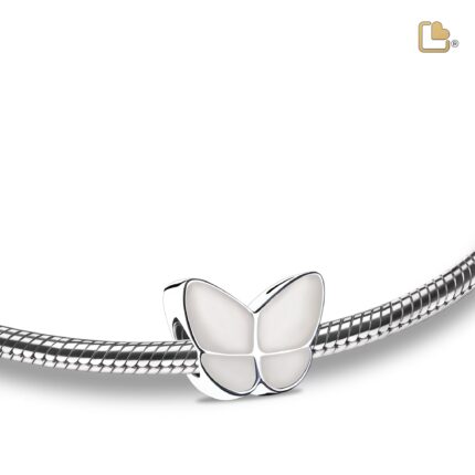 Urn - Wings of Hope Ashes Bead - wit