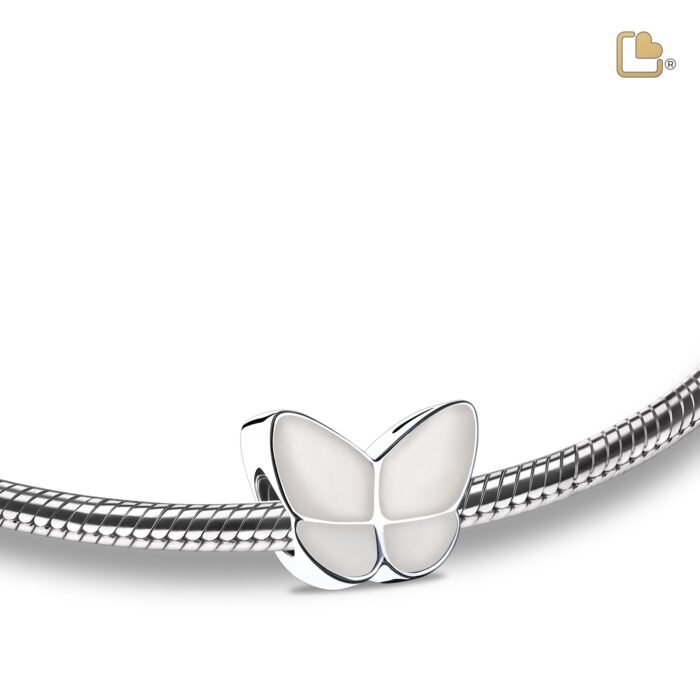 Urn - Wings of Hope Ashes Bead - wit