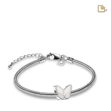 Urn - Wings of Hope Ashes Bead - wit