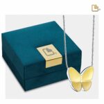 Urn - Wings of Hope Ashes Pendant - geel